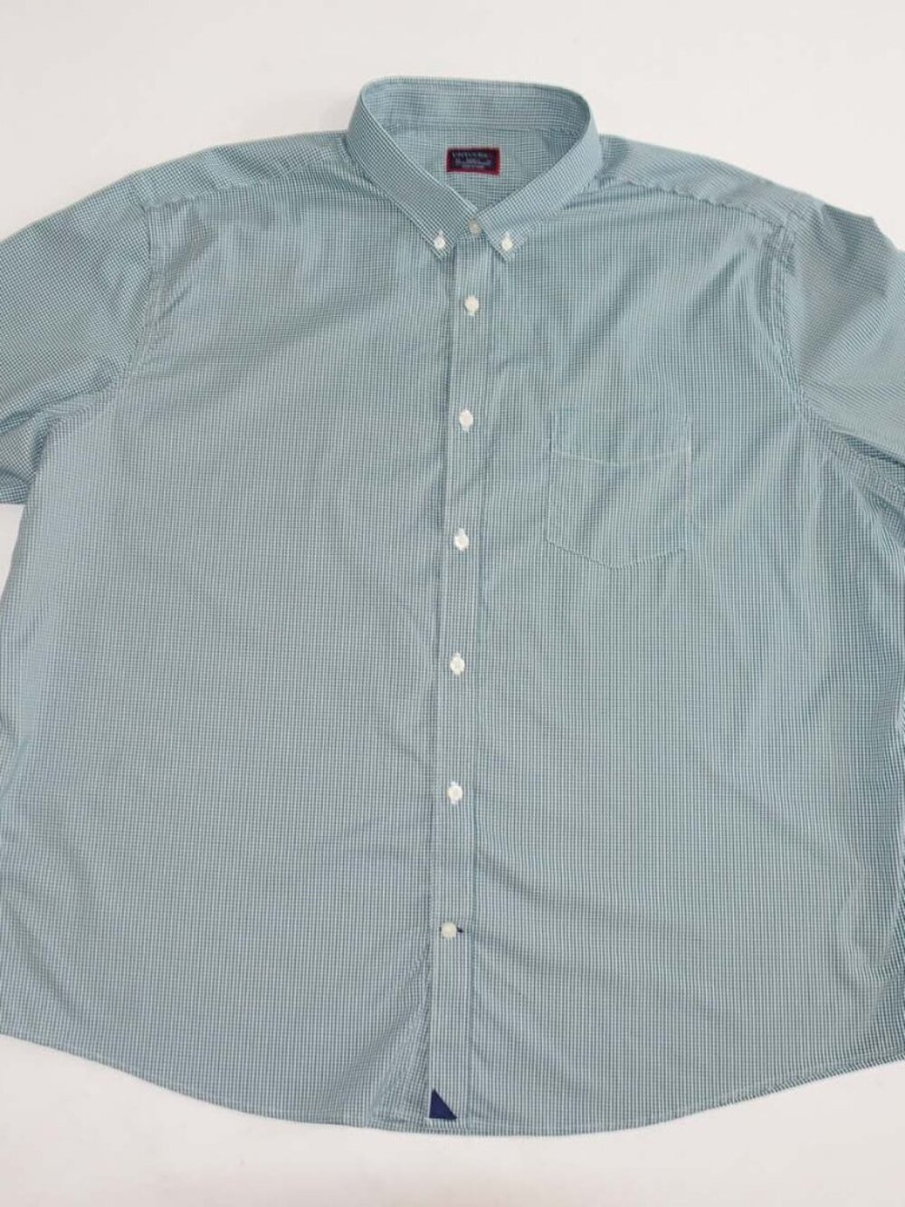 UNTUCKit Men's Dress Shirt Size 3XL Long Sleeves Green Check Button Down XXXL